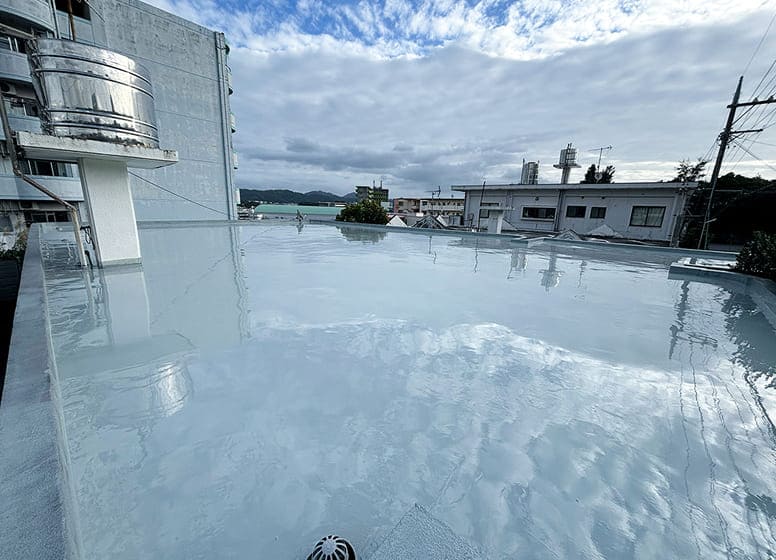 屋上防水塗装